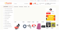 Desktop Screenshot of de.aliexpress.com